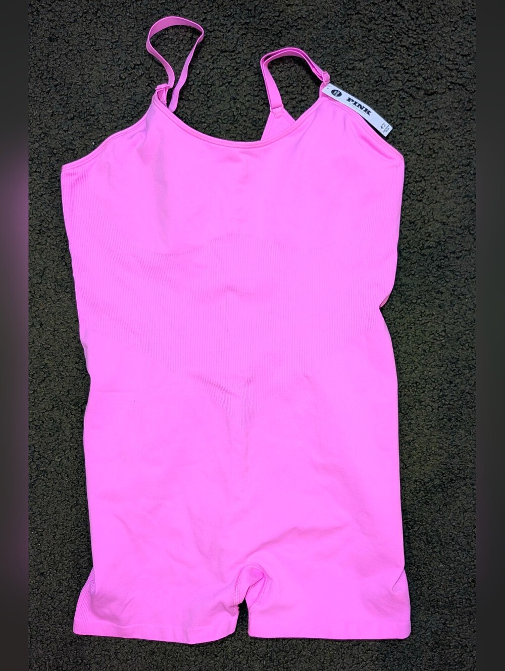VS PINK NWT Seamless Short Workout onesie